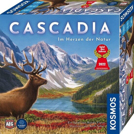 Cascadia Spiele Box