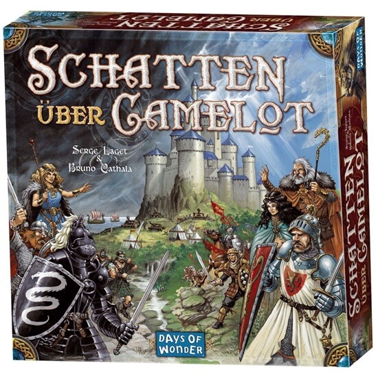 Schatten über Camelot Spiele cover front