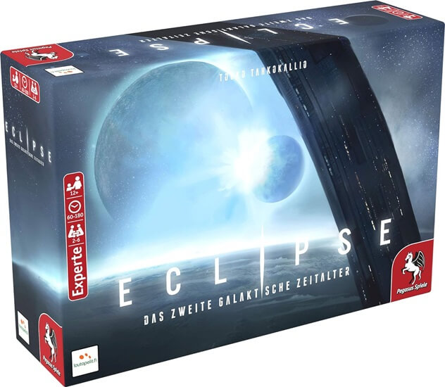 Eclipse – Das zweite galaktische Zeitalter Spiele Box front