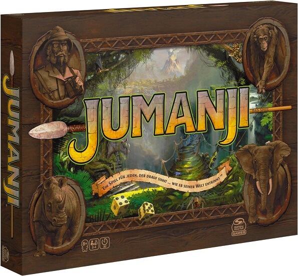 Jumanji 2020 Spin Master Brettspiel Cover front