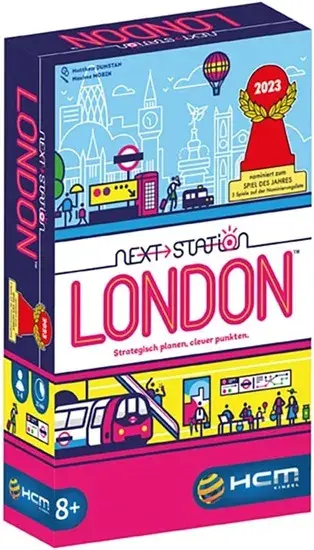 Next Station London Spiel Cover deutsch