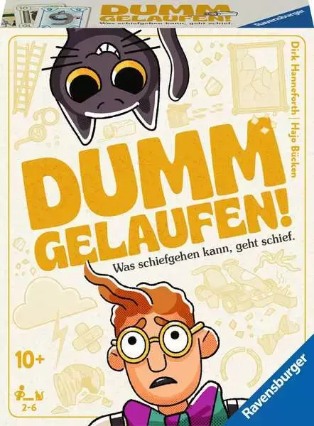 Ravensburger Dumm gelaufen Kartenspiel cover