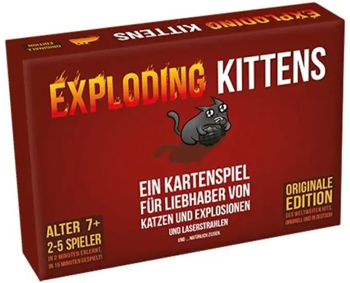 Exploding Kittens deutsch cover front