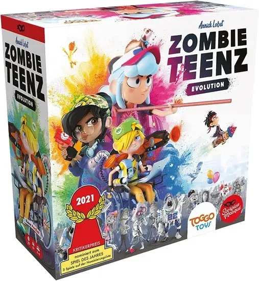 Zombie Teenz Evolution Front Cover Spiel Deutsch