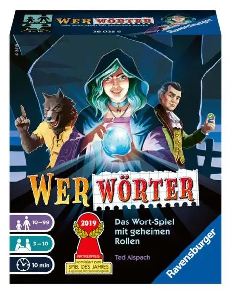 ravensburger werwoerter Spiel Cover